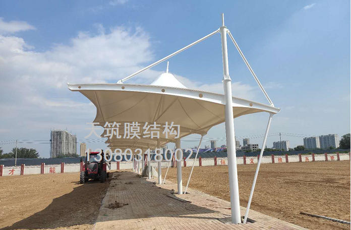 孝義五中膜結(jié)構遮陽棚 孝義五中膜結(jié)構遮陽棚